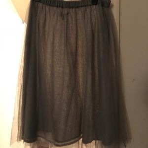 Tulle skirt